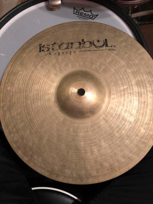 Vintage Istanbul Agop 13” hihat regular, handgemaakt, Muziek en Instrumenten, Drumstellen en Slagwerk, Gebruikt, Overige merken