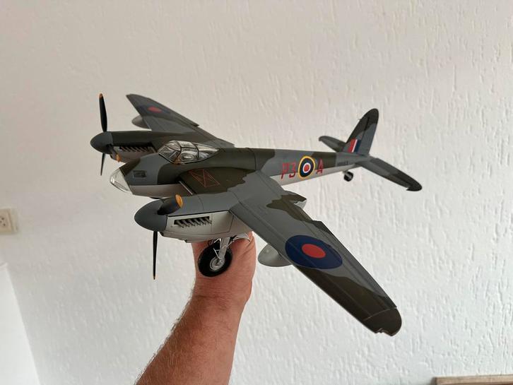 De Havilland Mosquito FB Mk VI Metaal Model 55cm, Hobby en Vrije tijd, Modelbouw | Auto's en Voertuigen, Gebruikt, Overige typen