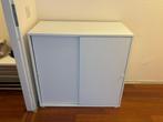 VIHALS Kast met schuifdeuren, wit, 95x47x90 cm, Ophalen, 25 tot 50 cm, Minder dan 100 cm
