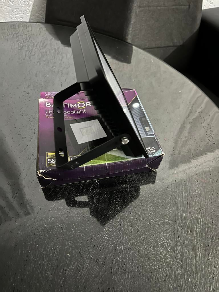 Baltimore LED Floodlight - Nieuw in doos!, Ophalen of Verzenden, Nieuw, Minder dan 50 watt, Lamp met armatuur
