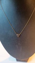 Oude gouden fijne ketting met Amethist, 9 krt, Verzenden, Goud, Ketting, Met edelsteen