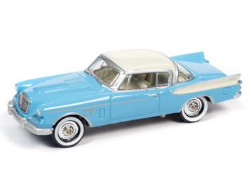 1957 Studebaker Golden Hawk van Johnny Lightning blue beschikbaar voor biedingen