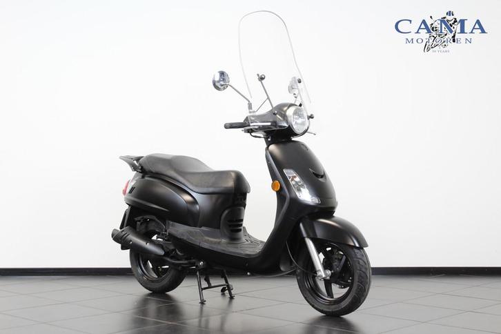 SYM Fiddle II BROM (bj 2010), Fietsen en Brommers, Scooters | SYM, Gebruikt, Fiddle
