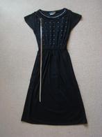 zwarte  jurk / japon  maat 38, Kleding | Dames, Jurken, Maat 38/40 (M), H&M, Zwart, Nieuw