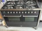 Boretti RVS gasfornuis te koop, Ophalen, Gebruikt, Overige kleuren, 50 tot 100 cm