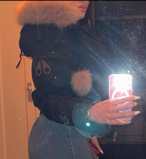 Moose Knuckles Damesjas XL/XXL, Kleding | Dames, Jassen | Zomer, Zo goed als nieuw, Maat 46/48 (XL) of groter, Zwart, Ophalen of Verzenden