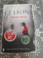 boek CJ Lyons - ziende blind, Boeken, Thrillers, Gelezen, Ophalen of Verzenden, Nederland