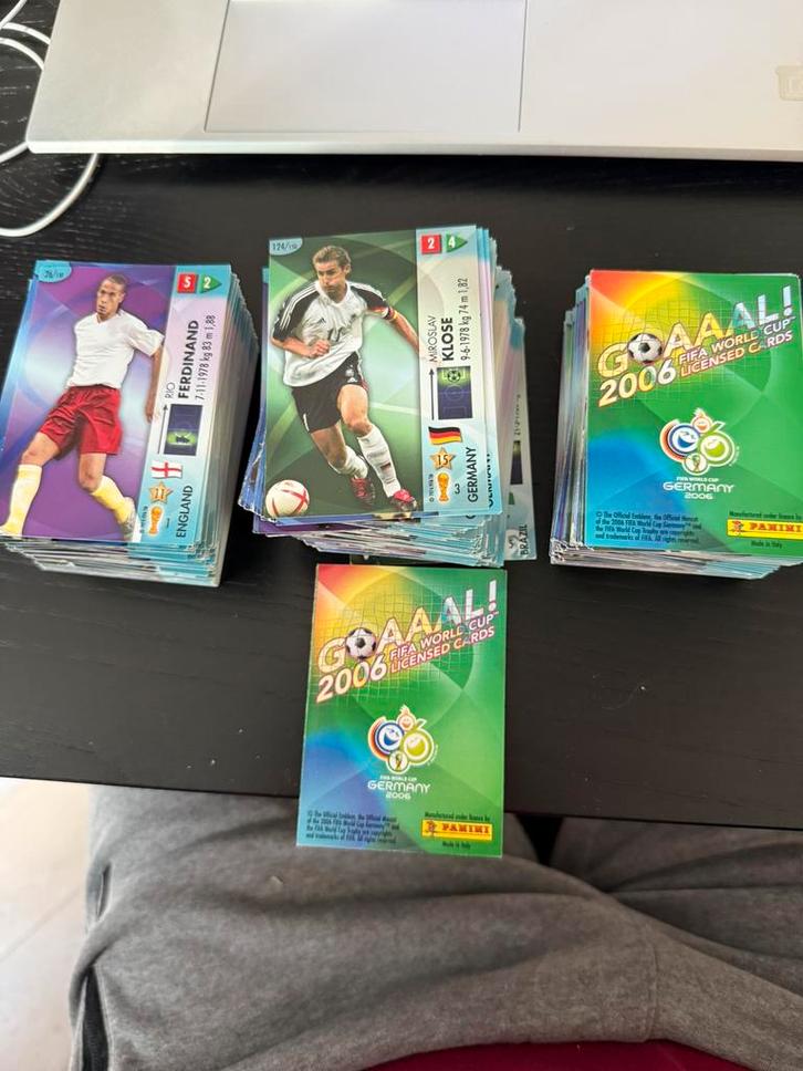 Voetbalkaarten van GOAAAL 2006 FIFA World cup - compleet, Hobby en Vrije tijd, Verzamelkaartspellen | Overige, Gebruikt, Meerdere kaarten