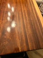 Boomstam Eettafel 8 Persoon, Antiek en Kunst, Antiek | Meubels | Tafels, Ophalen of Verzenden