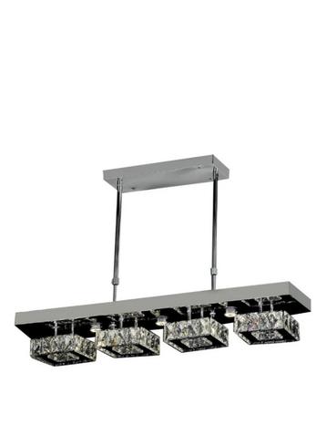 Led hanglamp 3 kleur langwerpig nieuw chandelier dimbaar beschikbaar voor biedingen