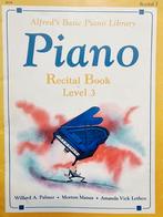 Alfred's Basic Piano Library Recital book  Duet book level 3, Muziek en Instrumenten, Bladmuziek, Les of Cursus, Ophalen of Verzenden