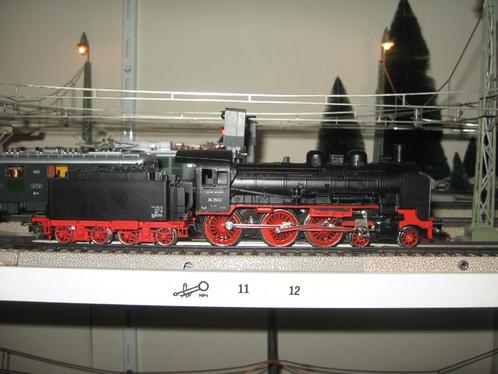 MARKLIN 3099 Dutse 2 C stoomloc/tender serie 38  ;1 met doos, Hobby en Vrije tijd, Modeltreinen | H0, Zo goed als nieuw, Locomotief