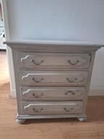MOET WEG Oud ladekastje lichtgrijs, Huis en Inrichting, Kasten | Ladekasten, Ophalen, 50 tot 100 cm, 3 of 4 laden, Minder dan 100 cm