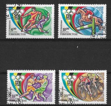 Oezbekistan Michel 120-123 gestempeld beschikbaar voor biedingen