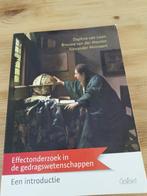 Effectonderzoek in de gedragswetenschappen, Boeken, Ophalen of Verzenden, Zo goed als nieuw, WO