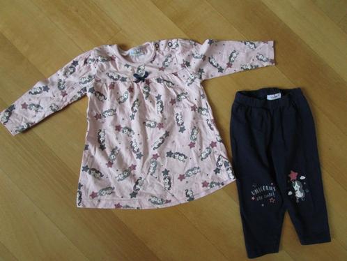 Orsolino maat 74 - tweedelige set Unicorn, Kinderen en Baby's, Babykleding | Maat 74, Zo goed als nieuw, Meisje, Setje, Ophalen of Verzenden