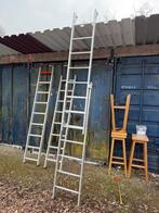 Ladder / uitschuifladder - Alga -, Doe-het-zelf en Verbouw, Ladders en Trappen, Niet bekend, Zo goed als nieuw, Ladder, Niet bekend