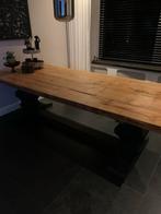 Mooie Kloostertafel 240, Huis en Inrichting, Tafels | Eettafels, Ophalen, Gebruikt, 100 tot 150 cm, Eikenhout