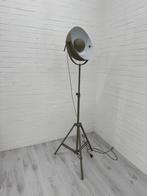 Studiolamp vloerlamp taupe, Huis en Inrichting, Ophalen of Verzenden, Zo goed als nieuw