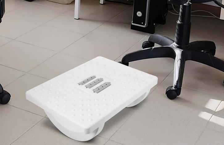 bureau voetensteun - wit, Diversen, Bureau-accessoires, Ophalen of Verzenden