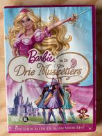Barbie en de Drie Musketiers DVD, Cd's en Dvd's, Dvd's | Kinderen en Jeugd, Avontuur, Gebruikt, Alle leeftijden, Ophalen of Verzenden