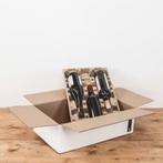 Dozen voor verzending wijnflessen - Flespakket, Ophalen, Doos, Opvouwbaar, Minder dan 40 cm