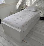 Woood Robin tienerbed 90x200 wit grenen, Ophalen, Gebruikt, 90 cm, Eenpersoons