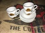 4x single espresso kopjes van Caffè Cerrone | Italië / Italy, Ophalen of Verzenden, Zo goed als nieuw, Overige stijlen, Kop(pen) en/of Schotel(s)