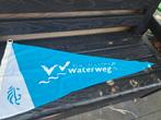 Scheepvaart vlag de Vlaamse waterweg, Ophalen of Verzenden, Zo goed als nieuw, Reclamebord
