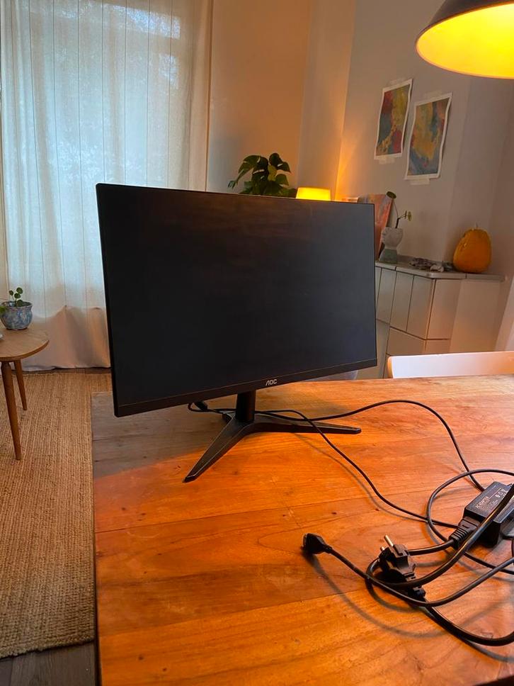 AOC Monitor model 24B1 24” inch, Computers en Software, Monitoren, Zo goed als nieuw, 60 Hz of minder, HDMI, Gaming, LED, Full HD