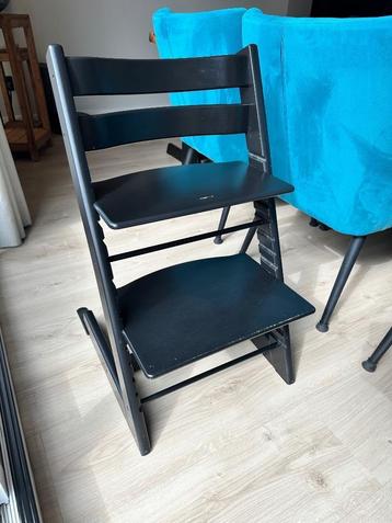 Stokke Tripp Trapp kinderstoel - zwart  beschikbaar voor biedingen