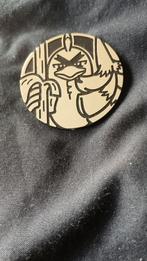 Pokemon Munt - Farfetch'd Plastic, Ophalen of Verzenden, Gebruikt, Figuurtje, Button