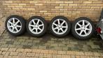 4x 195/55R16 Winterbanden Clio - ZGAN!, Auto-onderdelen, Banden en Velgen, Ophalen, Gebruikt, 16 inch, Banden en Velgen