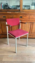 Gispen - Emmein Staal Stoel - Vintage Design, Huis en Inrichting, Stoelen, Ophalen, Gebruikt, Vintage, Vier