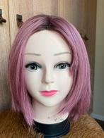 Cosplay haarwerk/pruik/wig in paars, Ophalen of Verzenden, Zo goed als nieuw, Pruik of Haarverlenging