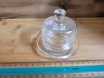 Ronde botervloot, Huis en Inrichting, Keuken | Servies, Overige typen, Ophalen of Verzenden, Overige stijlen, Glas