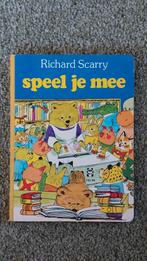 Speel je mee - Richard Scarry, Boeken, Kinderboeken | Baby's en Peuters, Ophalen of Verzenden, Gelezen