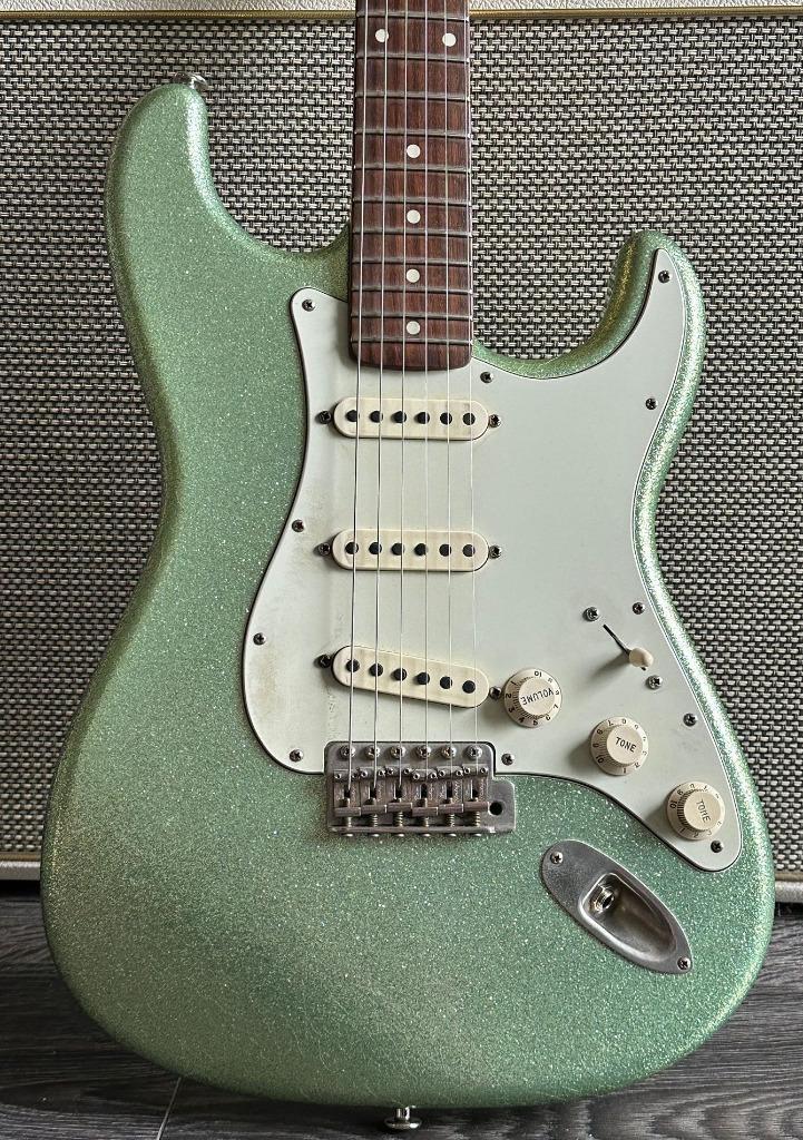 Haar S Aged Sparkle Finish Kloppmann Pickups, Muziek en Instrumenten, Snaarinstrumenten | Gitaren | Elektrisch, Gebruikt, Solid body