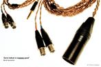 'The Coffee Cranium' 4-core koptelefoonkabel van ChrisCables, Audio, Tv en Foto, Audiokabels en Televisiekabels, Verzenden, Nieuw