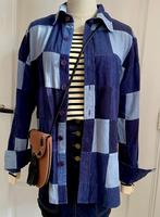 ANTIK BATIK leuk rib blousje patchwork hele goede staat S, Ophalen of Verzenden, Zo goed als nieuw