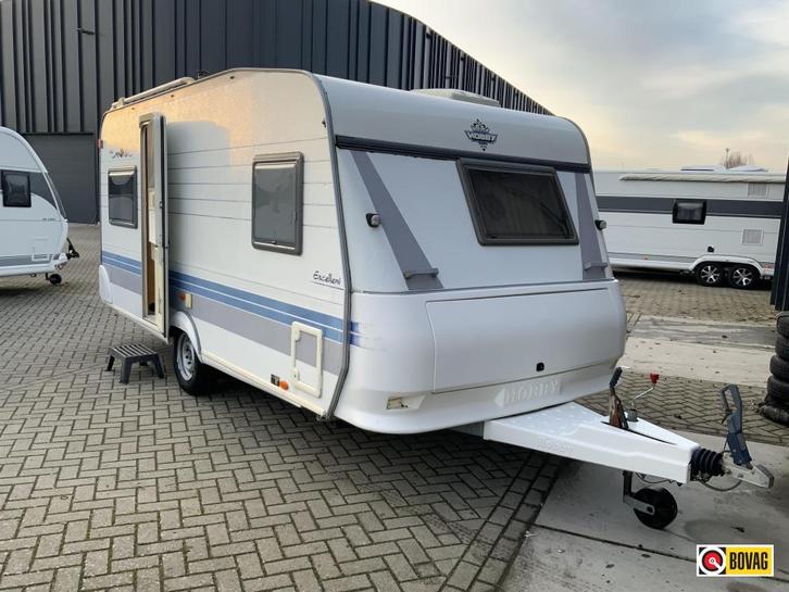 Hobby Excellent 460 UFE, Caravans en Kamperen, Caravans, Bedrijf, tot en met 4, 750 - 1000 kg, Rondzit, Hobby, Frans bed, Overige typen