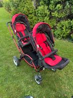ABC Zoom Duo Kinderwagen, Gebruikt, Duowagen, Ophalen, Kinderwagen