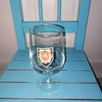 Glas oud met brandweer logo zie omschrijving, Verzamelen, Ophalen, Gebruikt, Overige typen