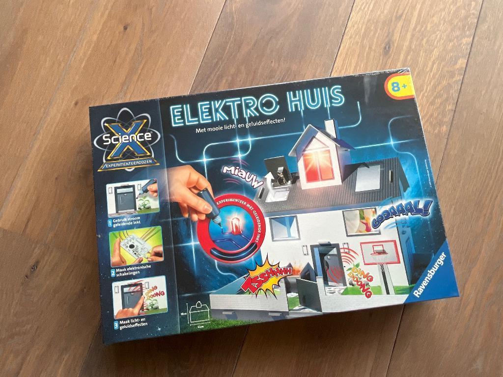 Elektro huis, experimenteerdoos NIEUW!!! (Ravensburger), Ophalen of Verzenden, Nieuw, Ontdekken, Met licht