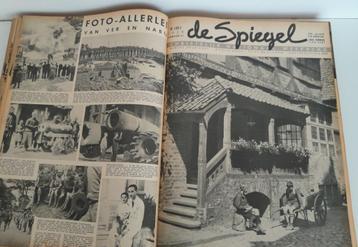 De Spiegel, alle 53 weekbladen uit 1939 ingebonden beschikbaar voor biedingen