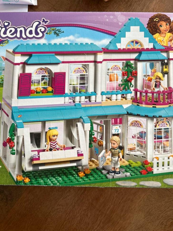 Lego Friends 41314 Stephanie's huis, Kinderen en Baby's, Speelgoed | Duplo en Lego, Zo goed als nieuw, Lego, Complete set, Ophalen of Verzenden