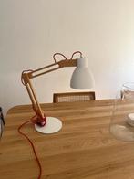 Houten bureaulamp, Huis en Inrichting, Lampen | Tafellampen, Ophalen of Verzenden, Zo goed als nieuw, Minder dan 50 cm