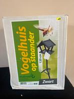Nieuw Vogelhuis op Standaard - 120cm - Zwart, Ophalen of Verzenden, Nieuw