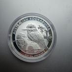Zilveren munt 10 oz kookaburra, Ophalen of Verzenden, Losse munt, Zilver