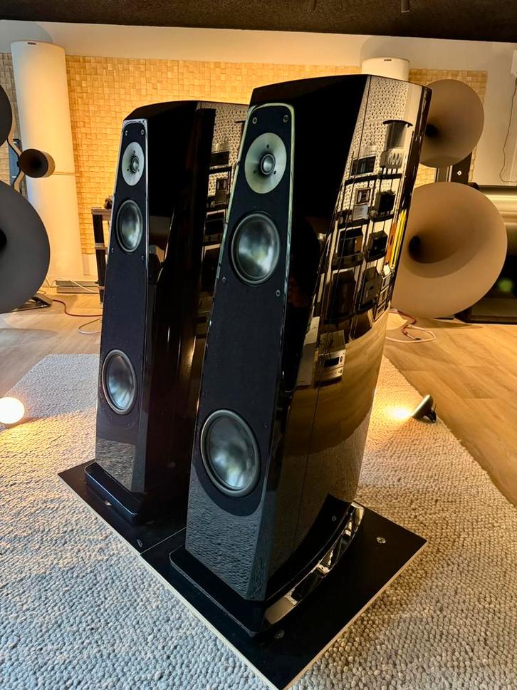 Rockport Atria II - exdemo luidsprekers, Audio, Tv en Foto, Luidsprekers, Zo goed als nieuw, Front, Rear of Stereo speakers, 120 watt of meer